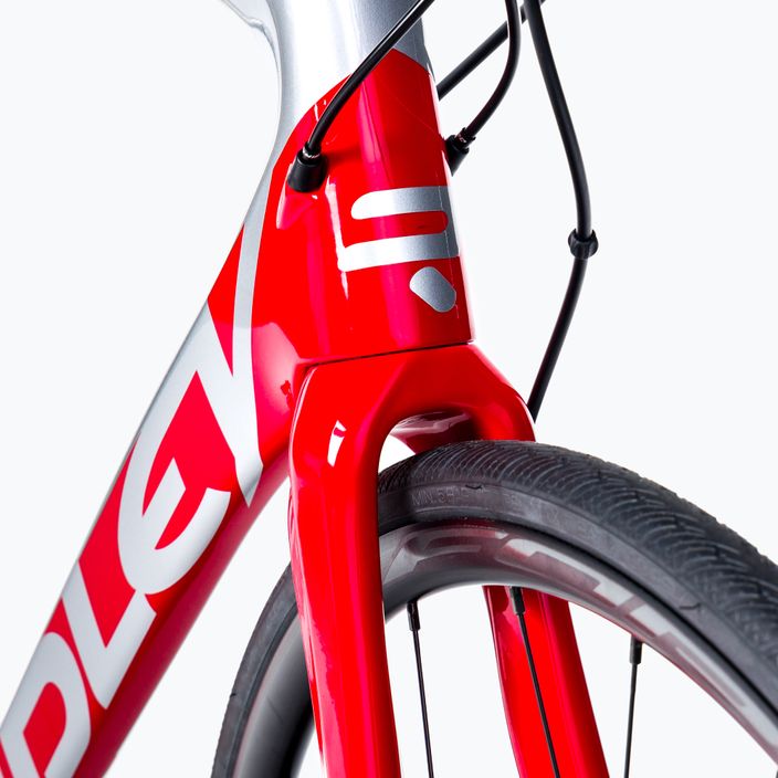 Ridley Fenix SL Disc Ultegra FSD08Cs сребрист/червен шосеен велосипед SBIFSDRID545 9
