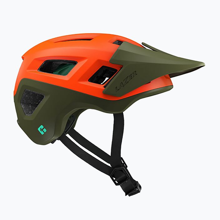 Lazer Coyote KC CE-CPSC велосипедна каска оранжево-зелена BLC2237891781 6