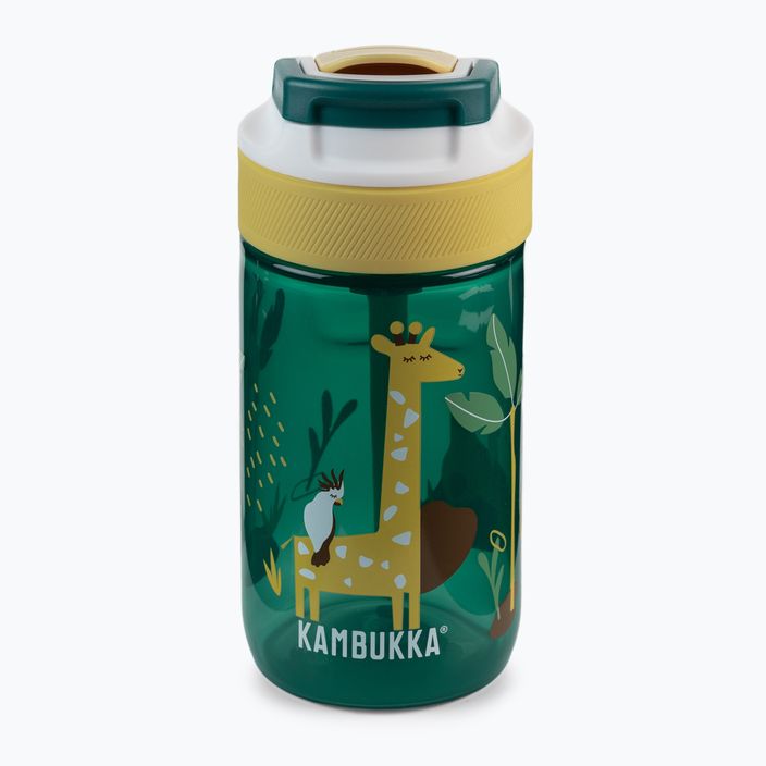 Зелено-жълта туристическа бутилка за лагуната Kambukka 11-040 2