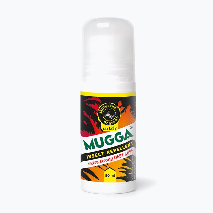 Репелент против комари и кърлежи рол-он Mugga Roll-on DEET 50% 50 ml