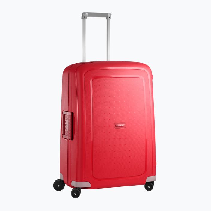 Куфар за пътуване Samsonite S'cure Spinner 79 l crimson red 2