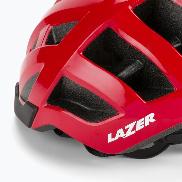 Велосипедна каска Lazer Compact червена BLC2187885003 6