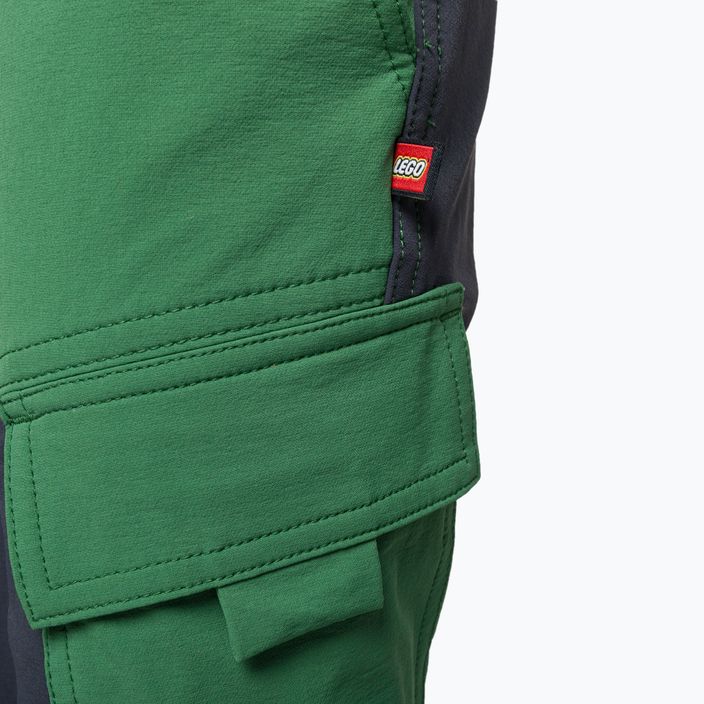 Детски панталон за трекинг LEGO Lwparker 201 тъмнозелен 3