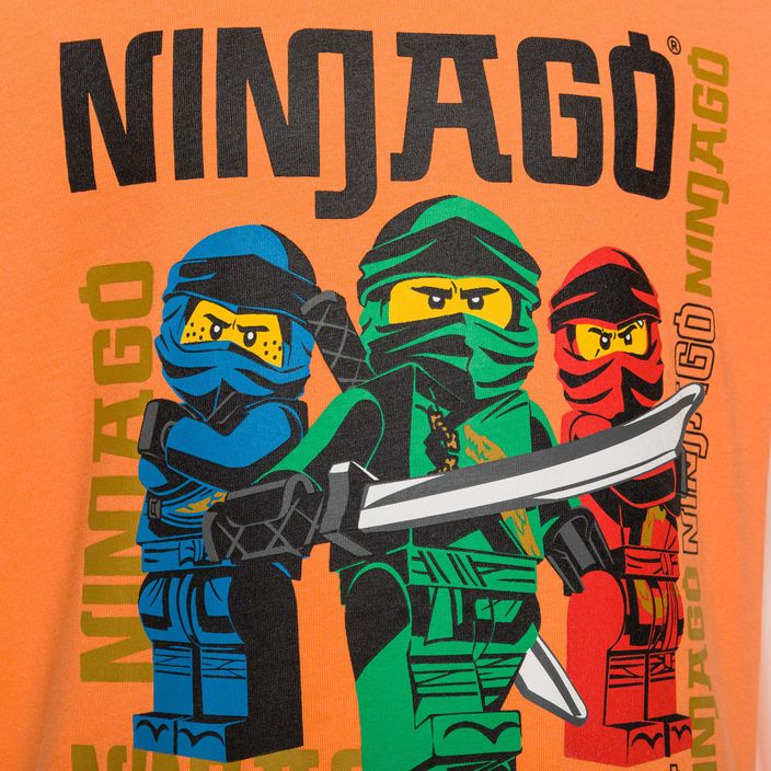 LEGO Lwtaylor 331 детска риза за трекинг оранжева 12010825 3
