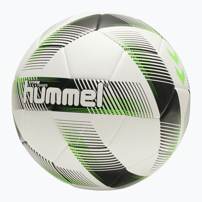 Hummel Storm Trainer FB футбол бяло/черно/зелено размер 5 4
