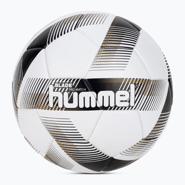 Hummel Blade Pro Match FB футболна топка бяло/черно/златно размер 5