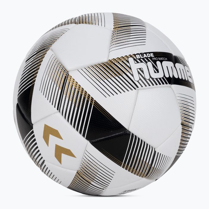 Hummel Blade Pro Match FB футболна топка бяло/черно/златно размер 5 2