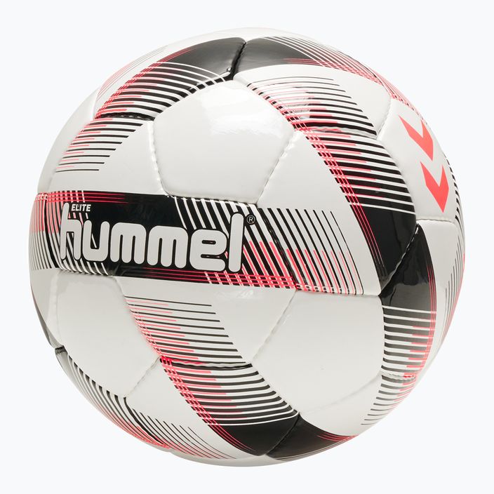Hummel Elite FB футбол бяло/черно/сребърно размер 4 4