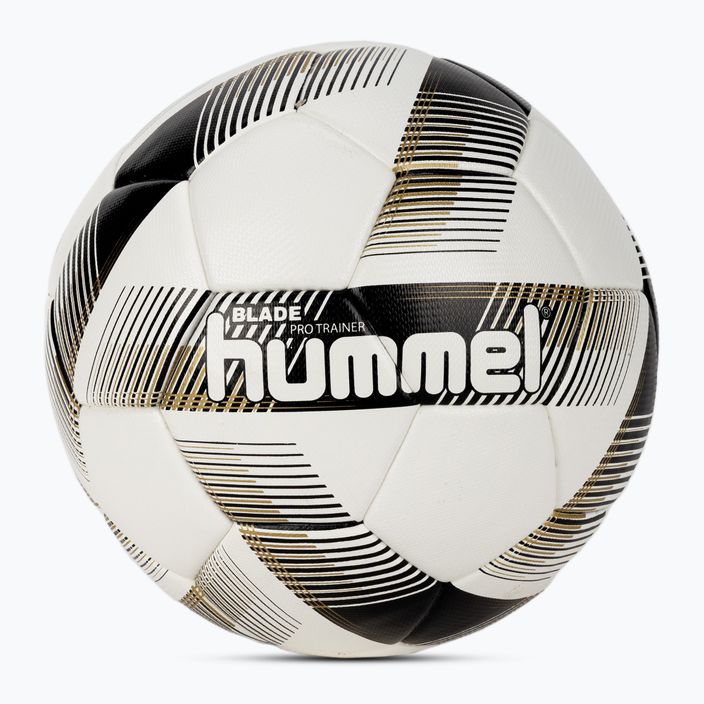 Hummel Blade Pro Trainer FB футболна топка бяло/черно/златно размер 4