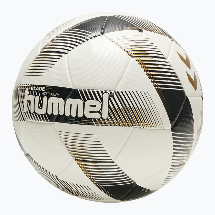 Hummel Blade Pro Trainer FB футболна топка бяло/черно/златно размер 4 4