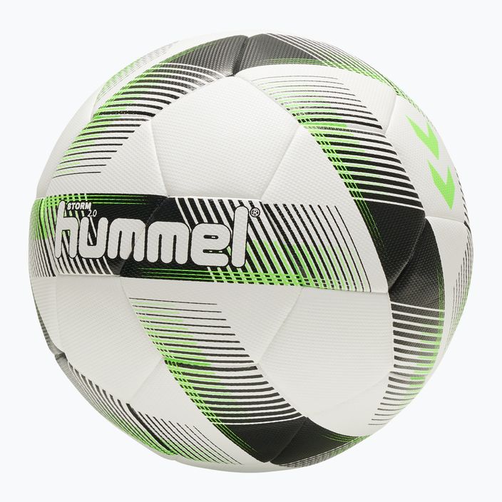 Hummel Storm 2.0 FB футбол бяло/черно/зелено размер 4 4