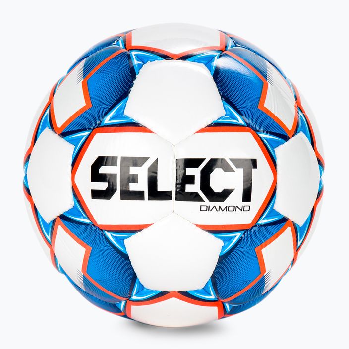 Select Diamond футбол бяло и синьо 120030-4