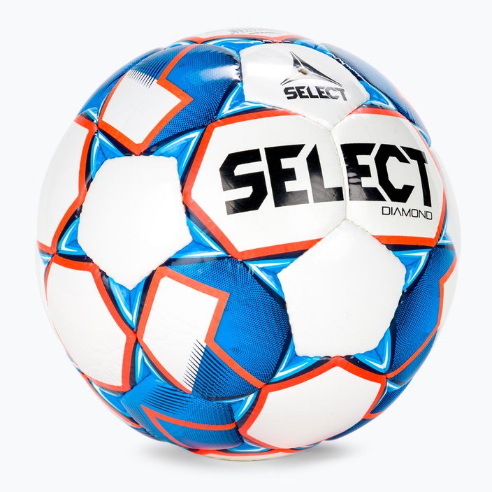 Select Diamond футбол бяло и синьо 120030-4 2