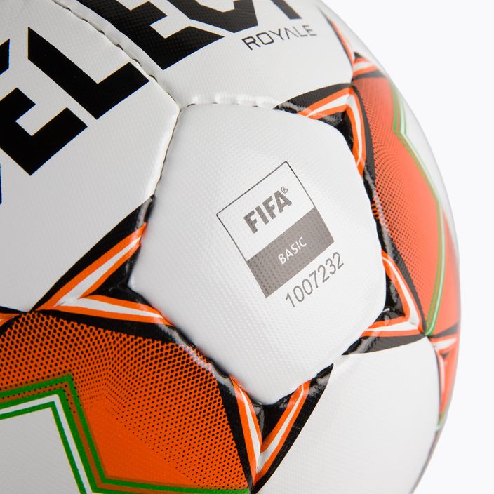 Футбол SELECT Royale FIFA v22 white-orange 0225346600 3