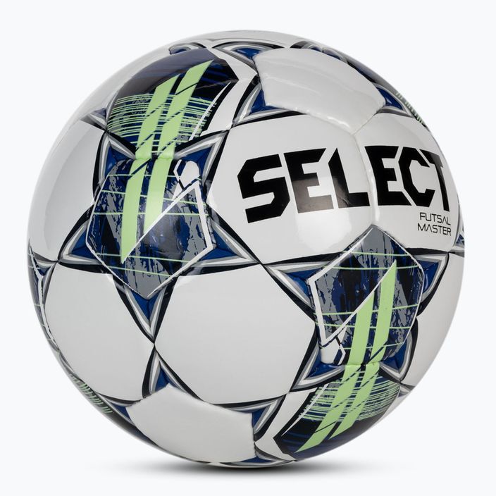 Select Futsal Master Shiny V22 футболна топка бяло и черно 310014 2