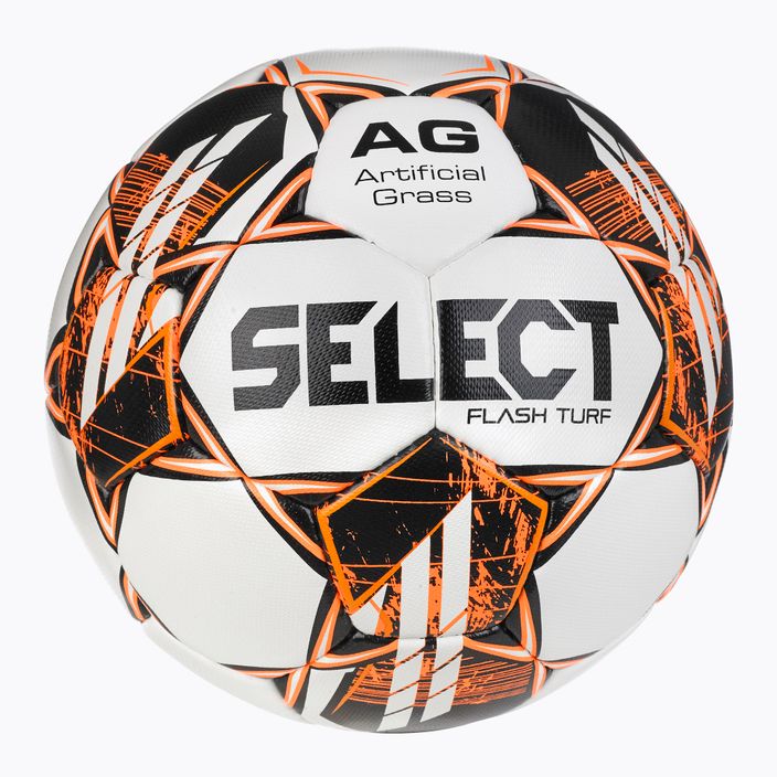 SELECT Flash Turf football v23 white/orange 110047 размер 4