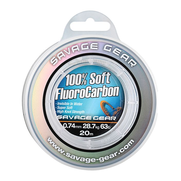 Żyłka Fluorocarbon SavageGear Soft transparentna 54857 2