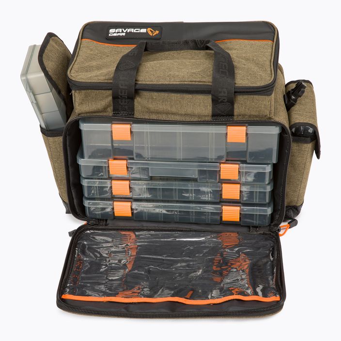 Savage Gear Specialist Lure Bag 6 кутии кафяво 74236 12