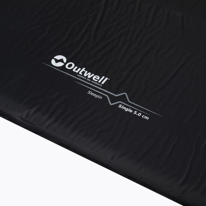 Outwell Sleepin Single 5 cm самонадуваща се постелка черна 400031 3