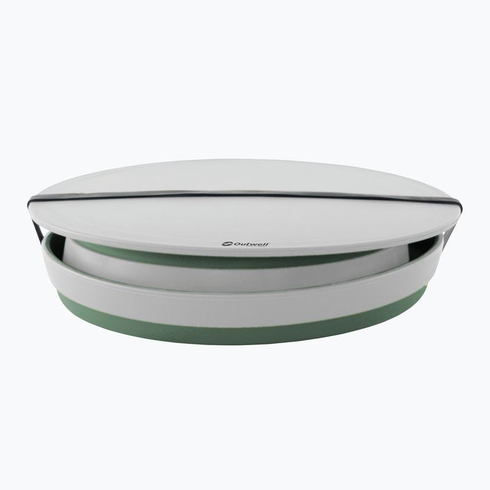 Комплект купа и гевгир Outwell Collaps зелено и бяло 651114 готварски съдове 5