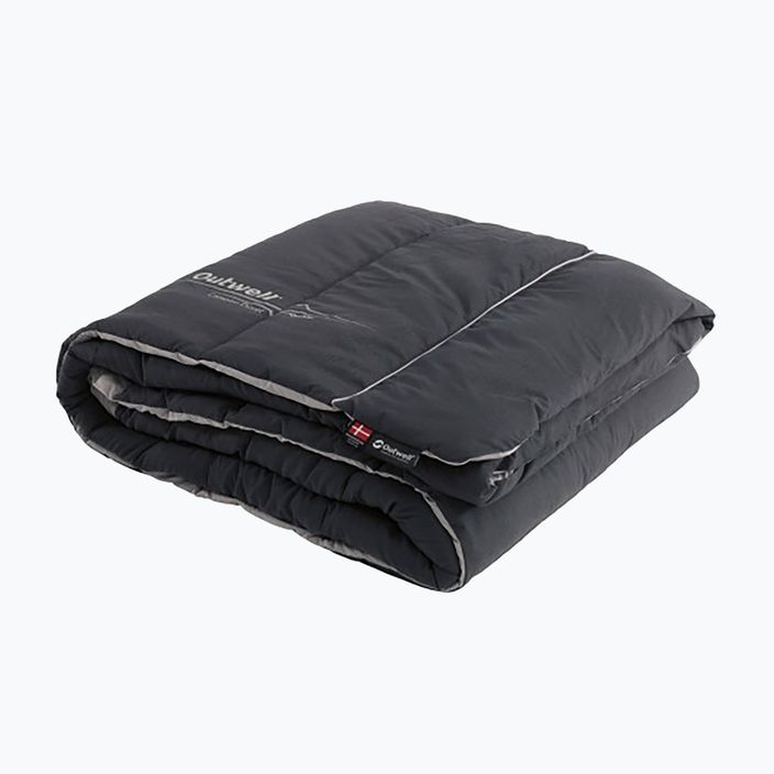 Outwell Campion Duvet Двойно черно одеяло за пътуване 8