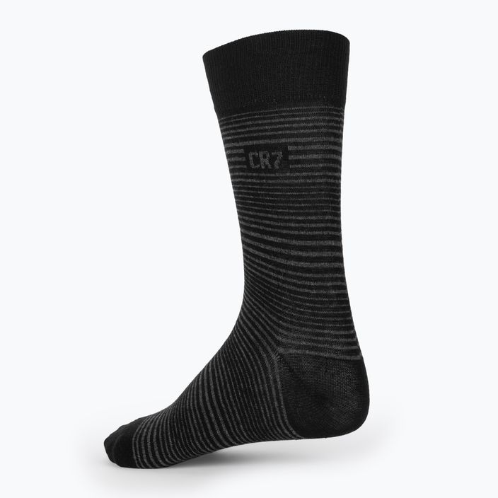 Мъжки чорапи CR7 7 чифта черни 12