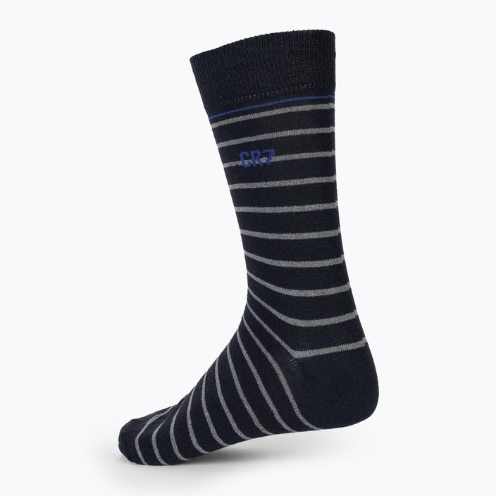 Мъжки чорапи CR7 10 чифта тъмносини 9