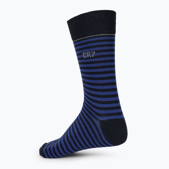 Мъжки чорапи CR7 10 чифта тъмносини 17