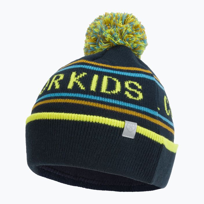 Цвят Детска шапка Лого CK зимна шапка черна 740804 3