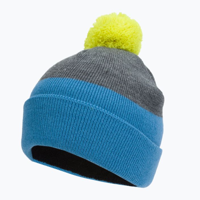 Цвят Детска шапка шапка Colorblock зимна шапка синьо-сиво 740805 3