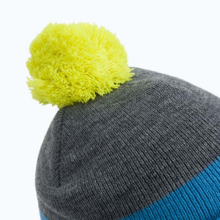 Цвят Детска шапка шапка Colorblock зимна шапка синьо-сиво 740805 4