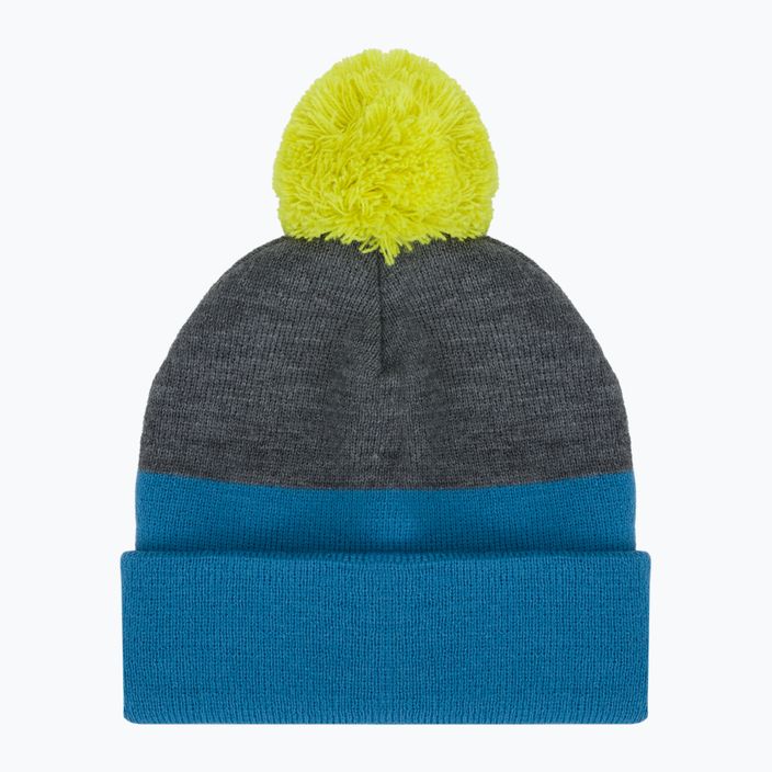Цвят Детска шапка шапка Colorblock зимна шапка синьо-сиво 740805 6
