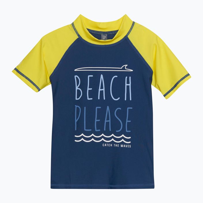 Цвят на детския печат Детска риза за плуване тъмносиня CO7201307198