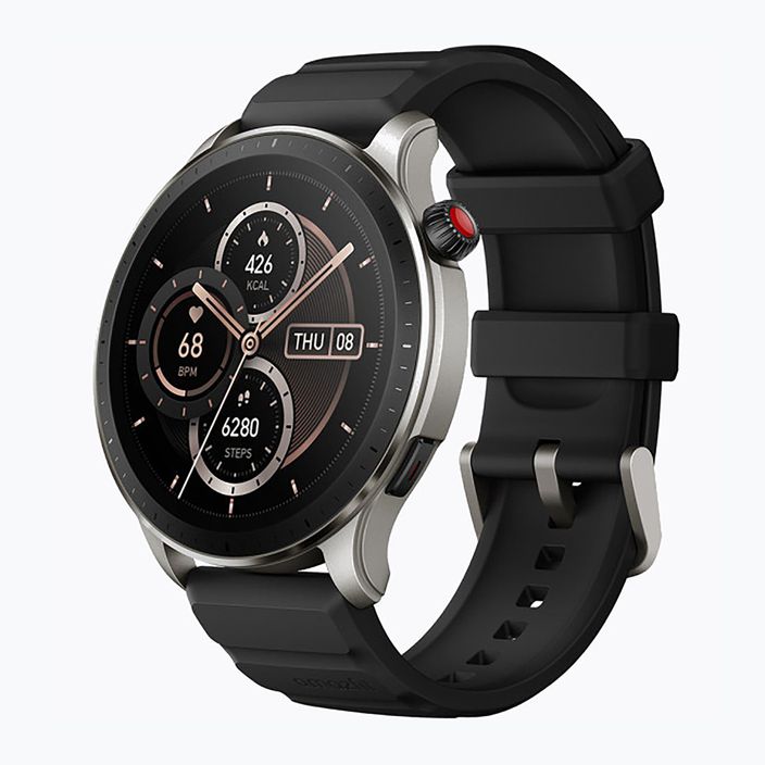 Amazfit GTR 4 Superspeed часовник + скала черен/сребърен W2166EU1N 4