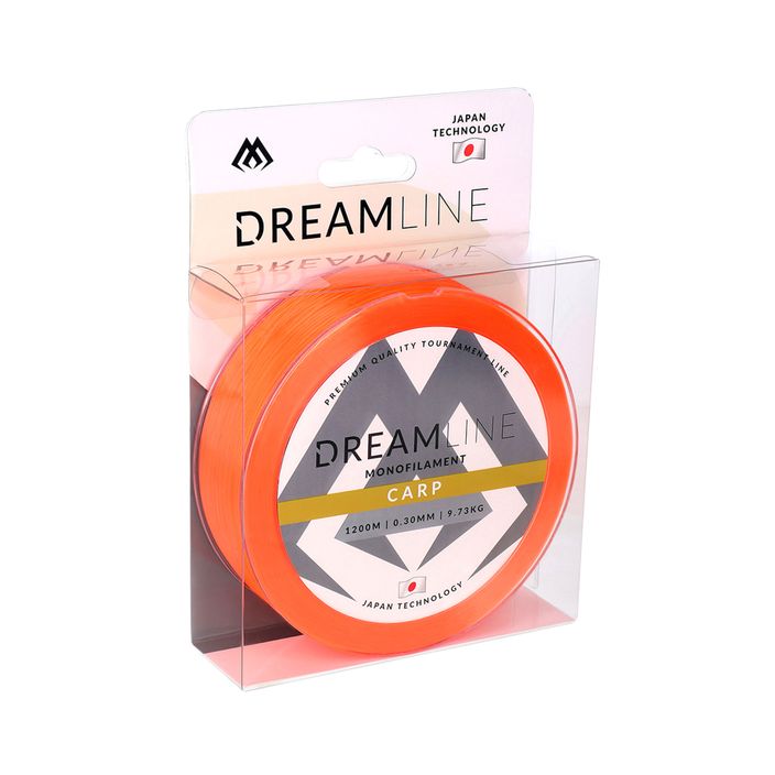 Mikado Dreamline Carp Fluo шаранска линия оранжева ZDL100-1200-030 2