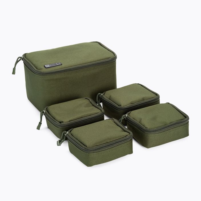 Mikado Enclave чанта за шаран за аксесоари комплект 1+4 зелена UWF-022 3