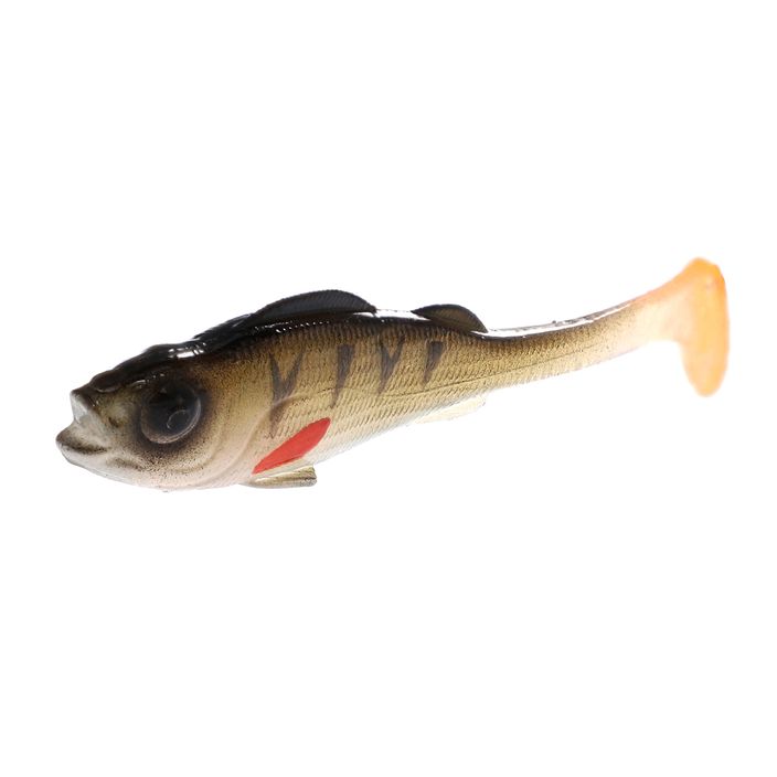 Мека стръв Mikado Real Fish 4 бр. черно-оранжева PMRFP-9.5-PERCH-N 2