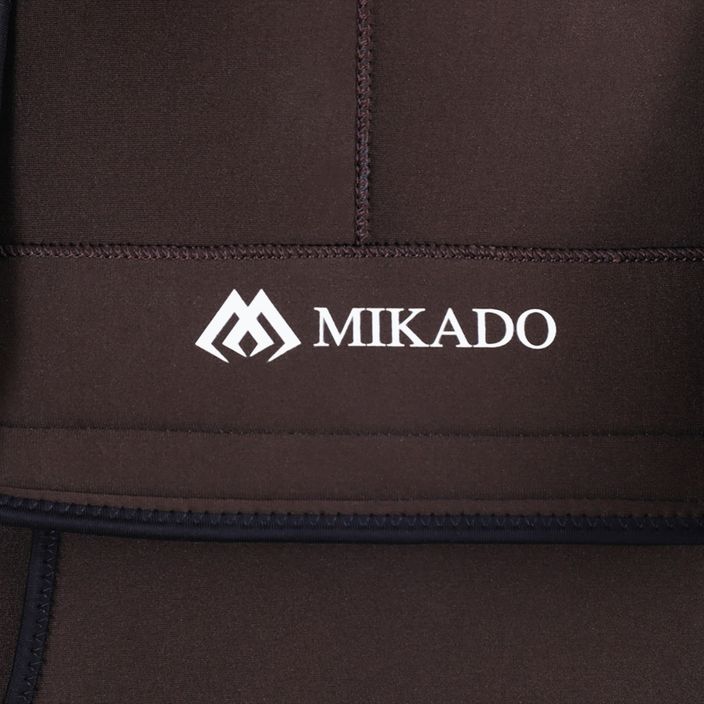 Неопренов панталон за риболов Mikado кафяв UMSN02 10