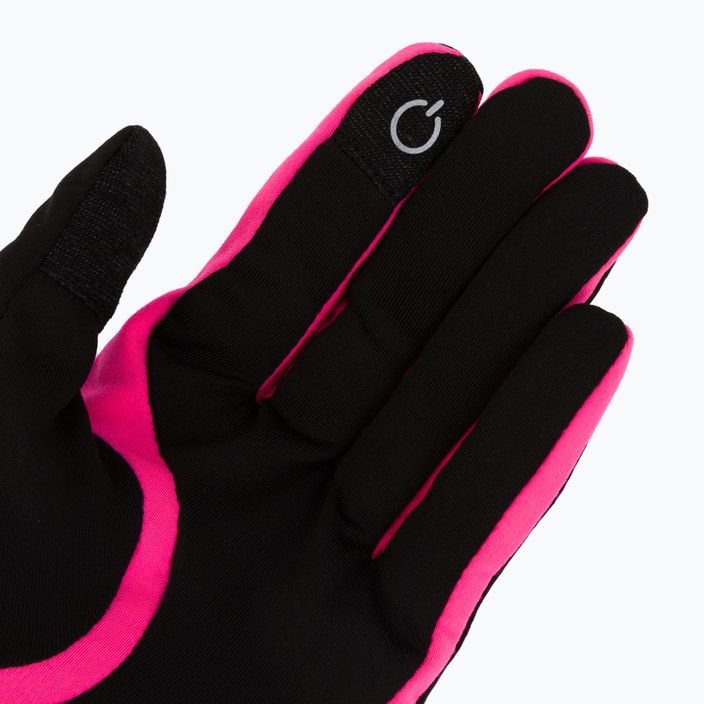 Дамски ръкавици за бягане Viking Runway black/pink 140/18/2740 5