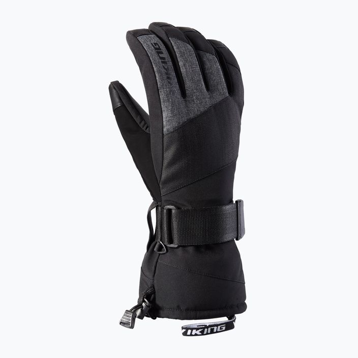 Дамски ски ръкавици Viking Eltoro black/grey 161/24/4244 6