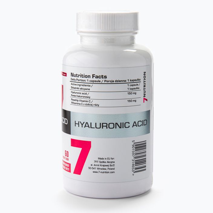 Хиалуронова киселина 7Nutrition за възстановяване на ставите 60 капсули 7Nu000420 3