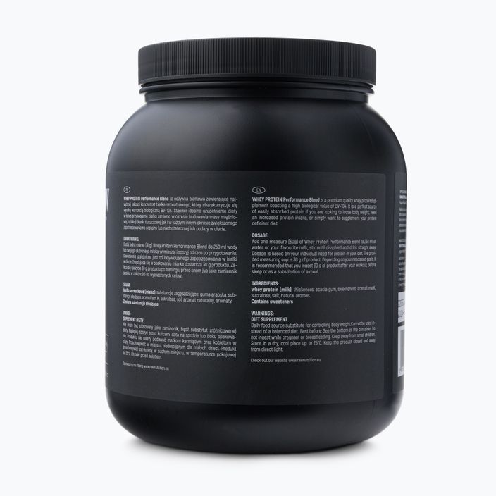 Суроватъчен протеин Raw Nutrition 900g шоколад WPC-59016 2