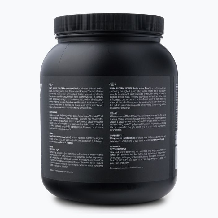 Суроватъчен протеин изолат Raw Nutrition 900g ванилия WPI-59017 2