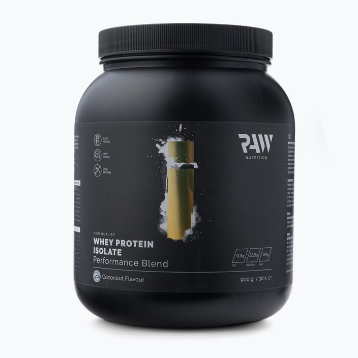 Суроватъчен протеин изолат Raw Nutrition 900g кокос WPI-59017