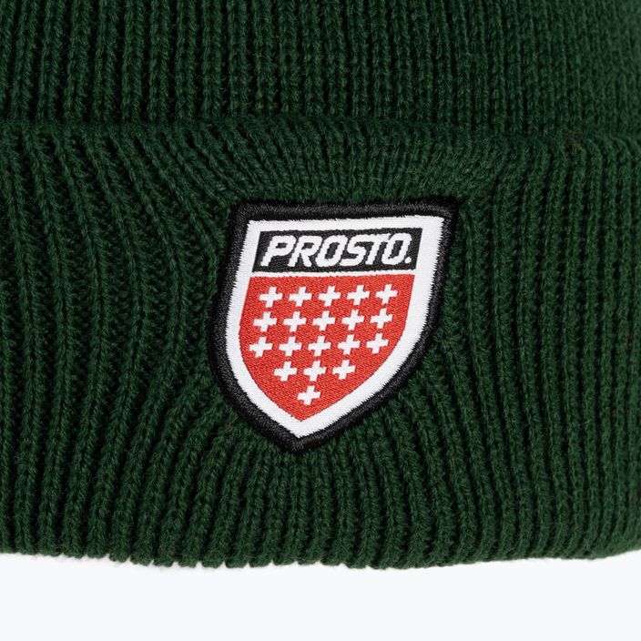 Мъжка зимна шапка PROSTO Brand green KL222MACC2172U 4