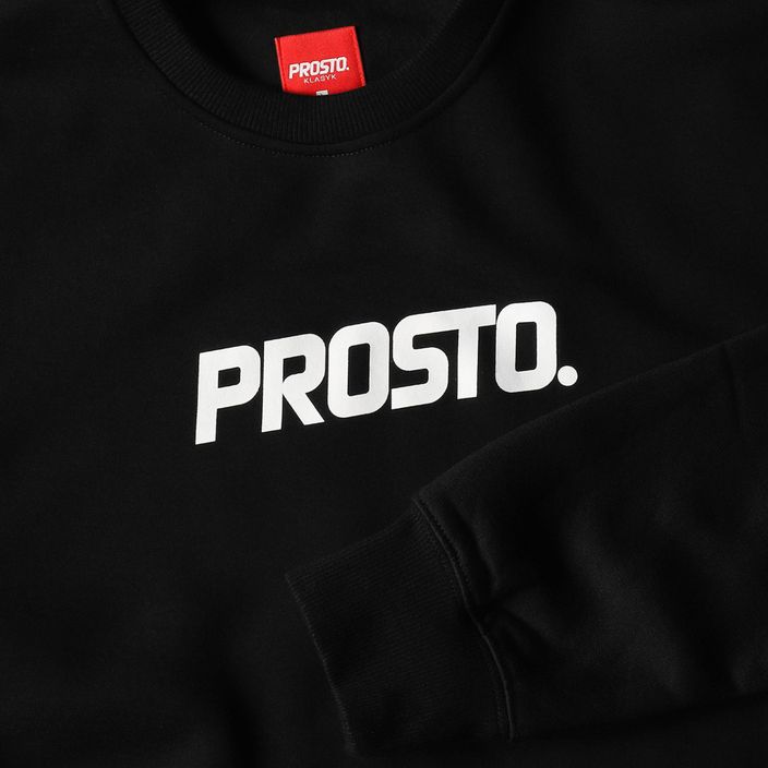 Мъжка блуза PROSTO Logo черен KL222MSWE1231 3