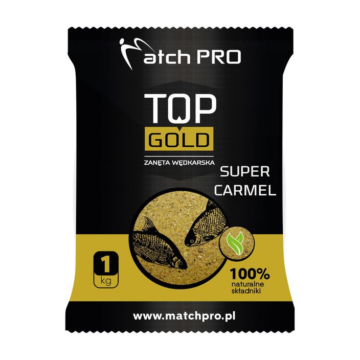 MatchPro Top Gold Super Carmel риболовна стръв 1 кг 970004 2