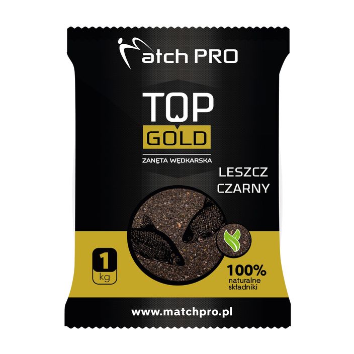 MatchPro Top Gold Black за риболов на кефал 1 кг 970002 2