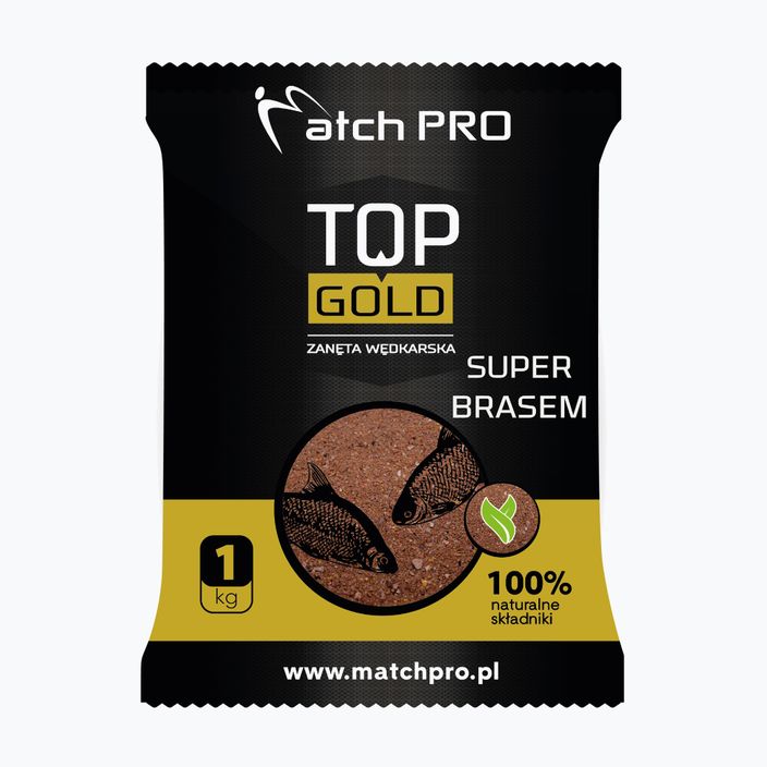 MatchPro Top Gold Super Brasem риболовна стръв 1 кг 970005