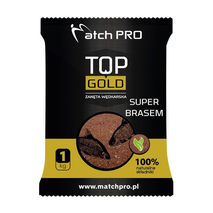 MatchPro Top Gold Super Brasem риболовна стръв 1 кг 970005 2